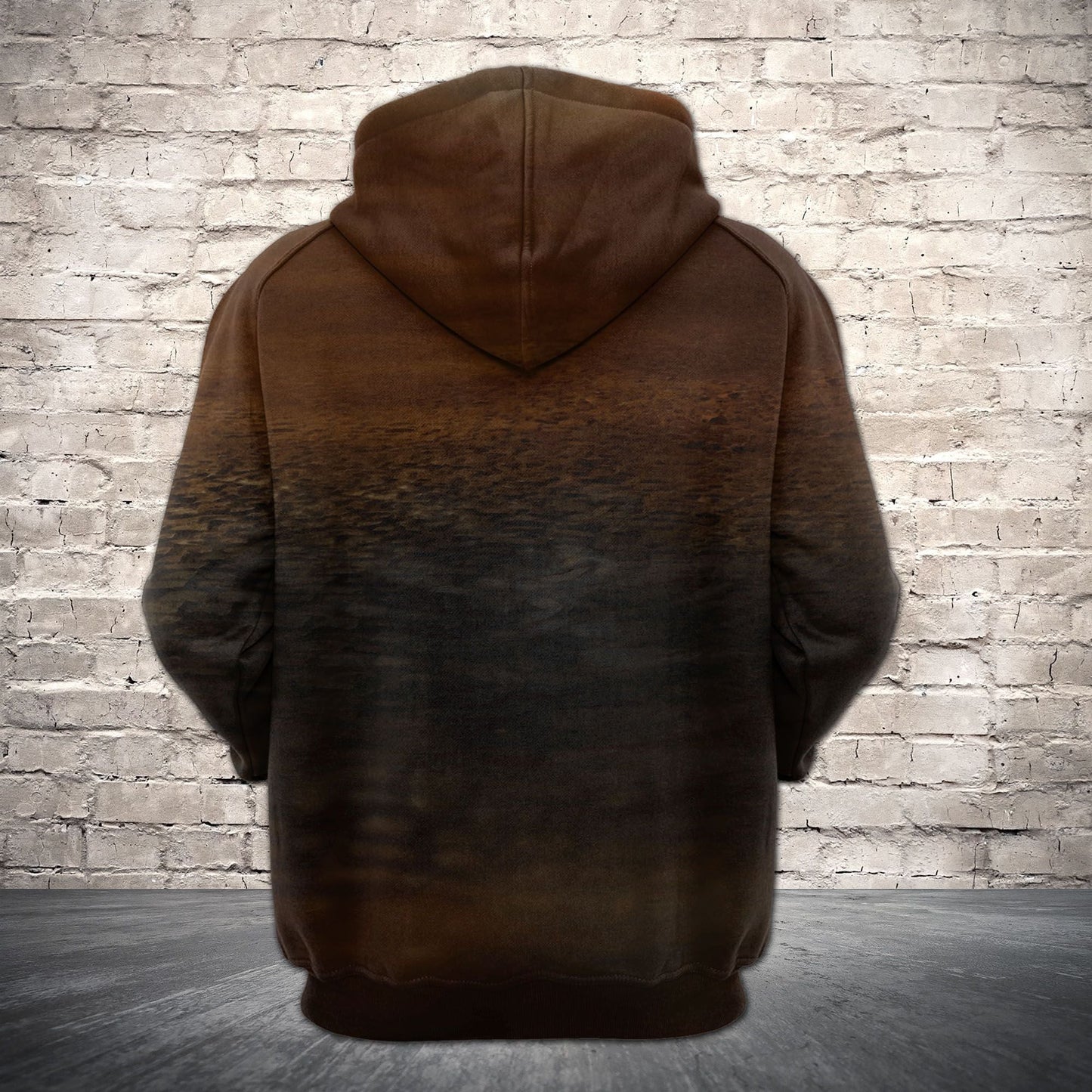 Awesome French Bulldog Reflection Premium Brown Hoodie, Perfect Outfit For Men And Women On Christmas New Year Autumn Winter