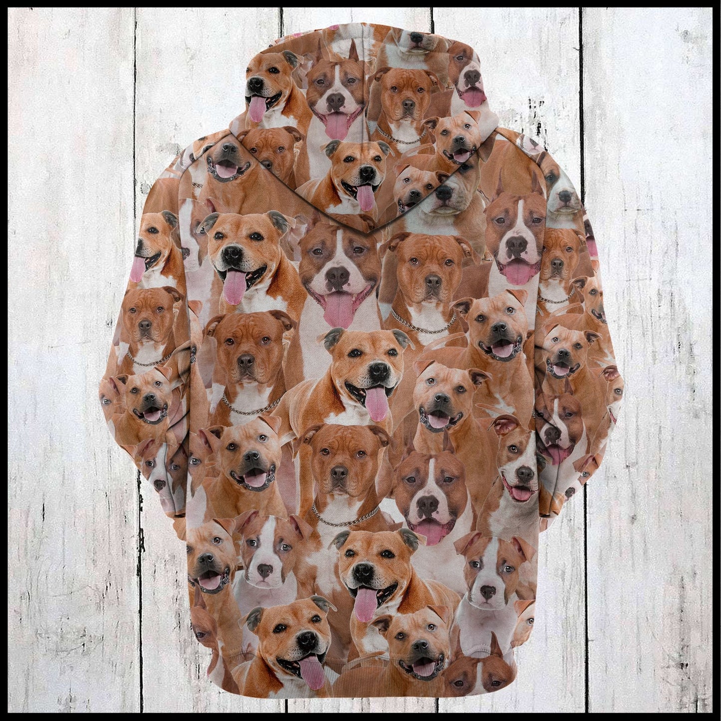 American Staffordshire Terrier Pullover Premium Hoodie, Perfect Outfit For Men And Women On Christmas New Year Autumn Winter