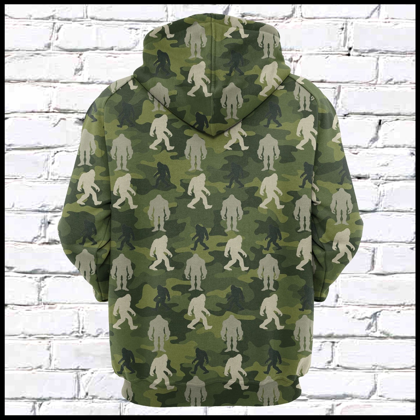 Bigfoot Camo Pullover Premium Hoodie, Perfect Outfit For Men And Women On Christmas New Year Autumn Winter