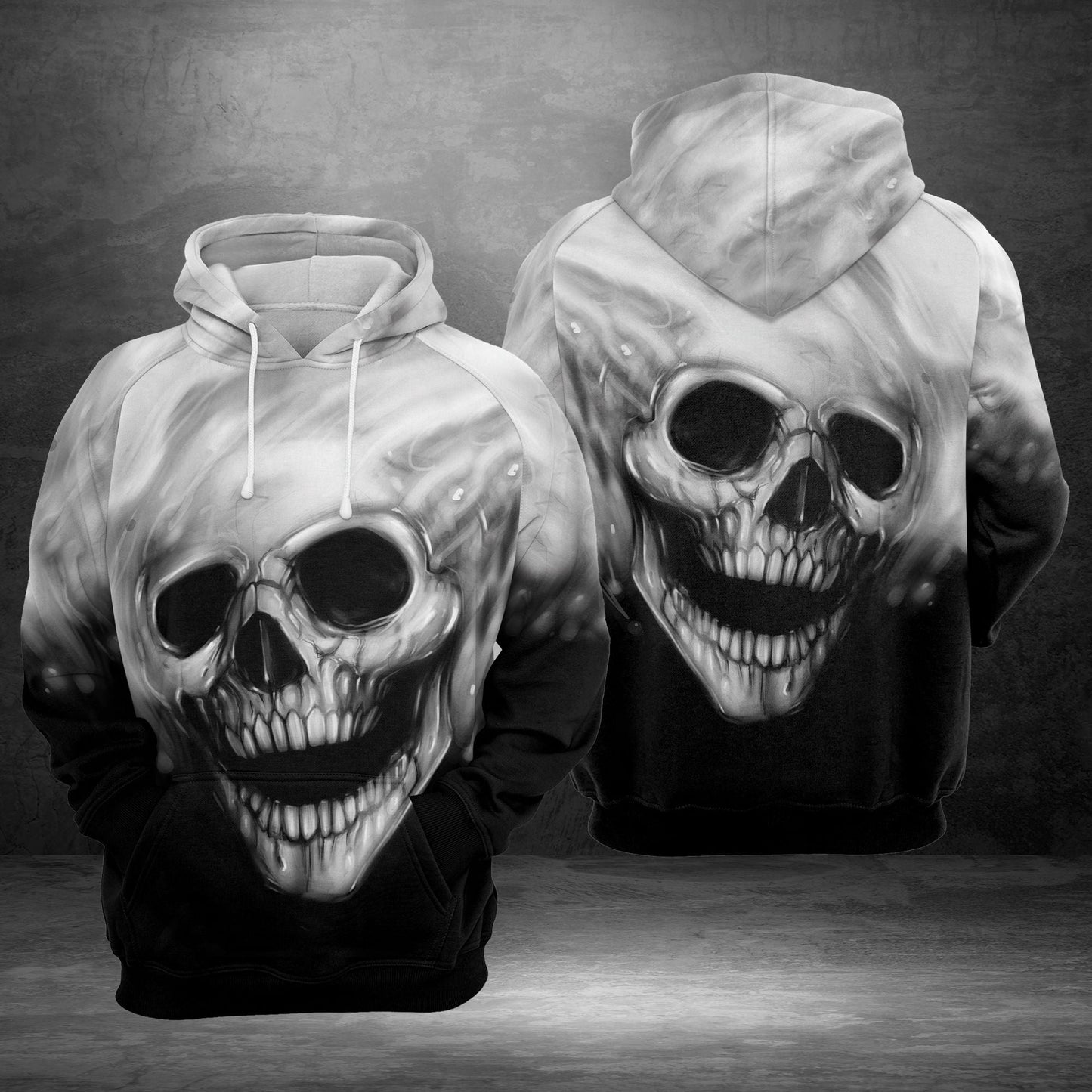 Amazing Skull Pullover Premium Hoodie, Perfect Outfit For Men And Women On Christmas New Year Autumn Winter