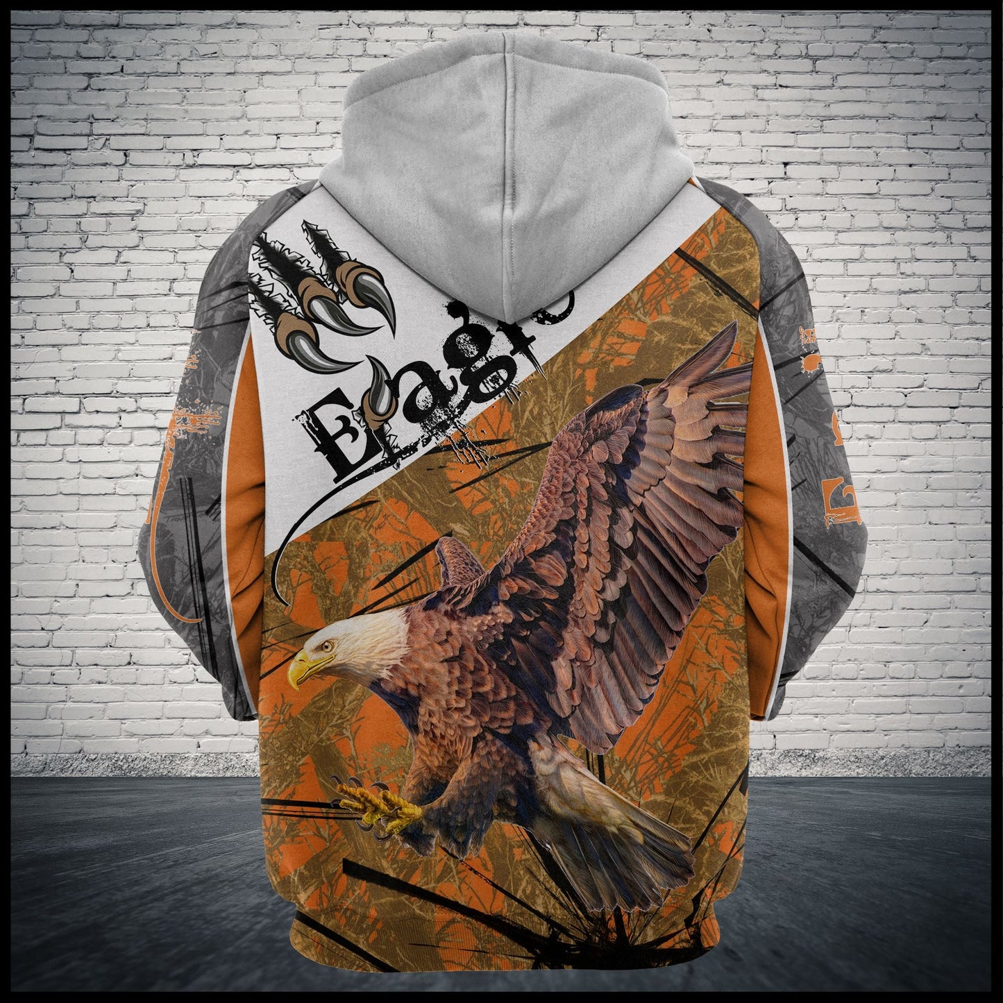 Eagle Flying Pullover Premium Hoodie, Perfect Outfit For Men And Women On Christmas New Year Autumn Winter