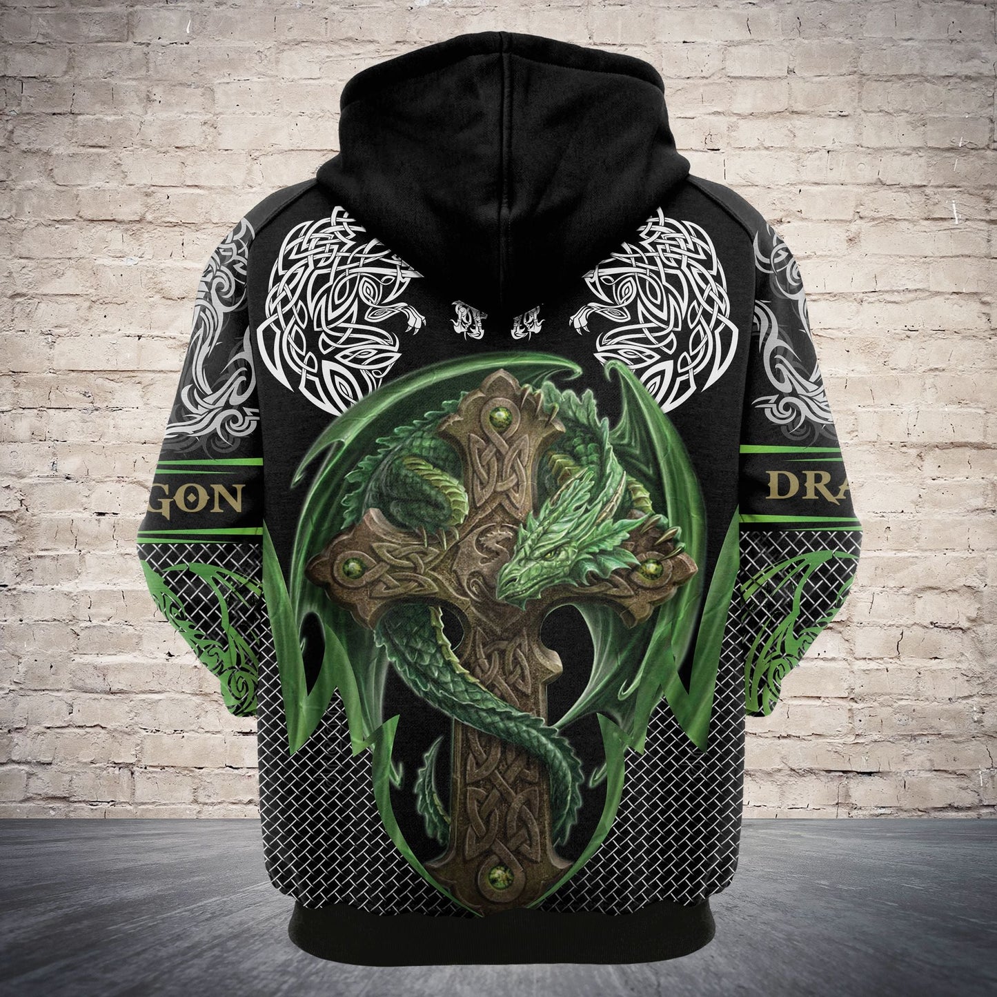 Cross Dragon Legend Pullover Premium Hoodie, Perfect Outfit For Men And Women On Christmas New Year Autumn Winter