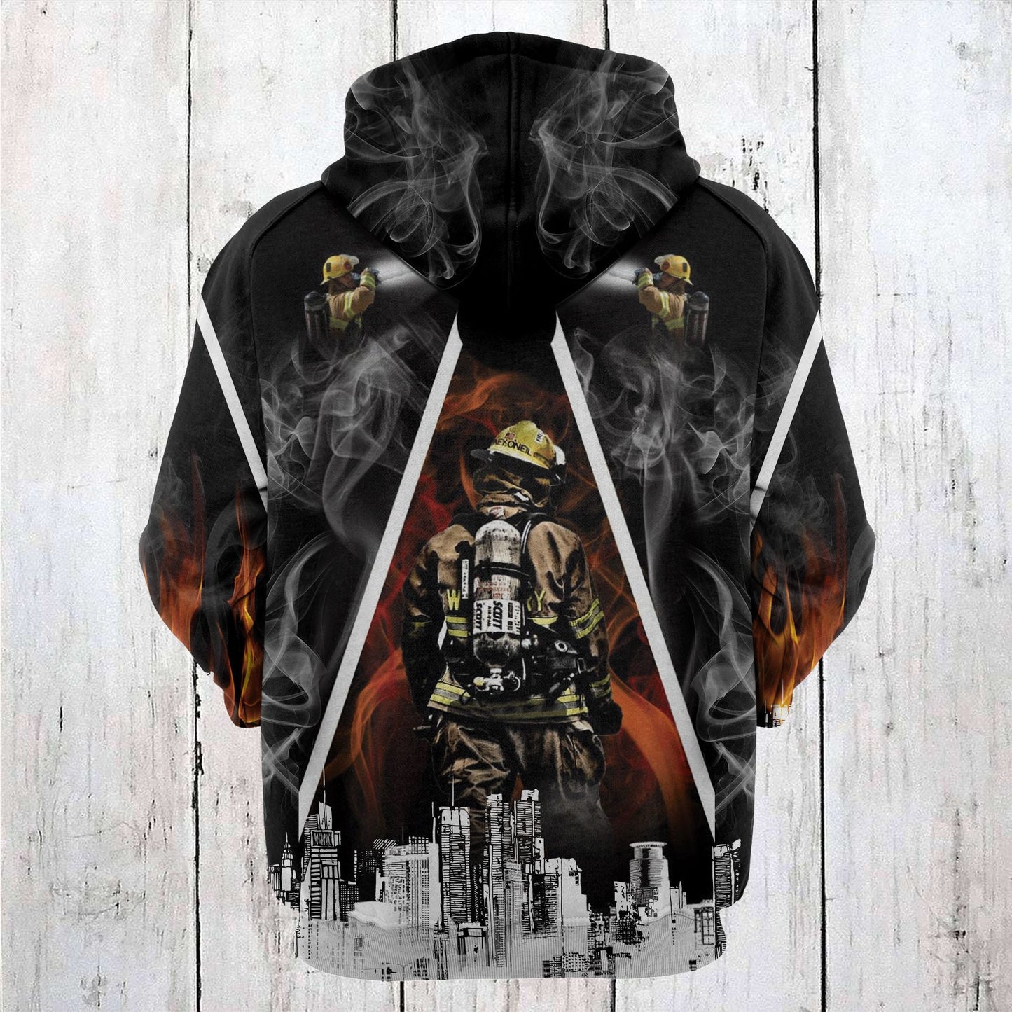 Firefighter Hero Pullover Premium Hoodie, Perfect Outfit For Men And Women On Christmas New Year Autumn Winter