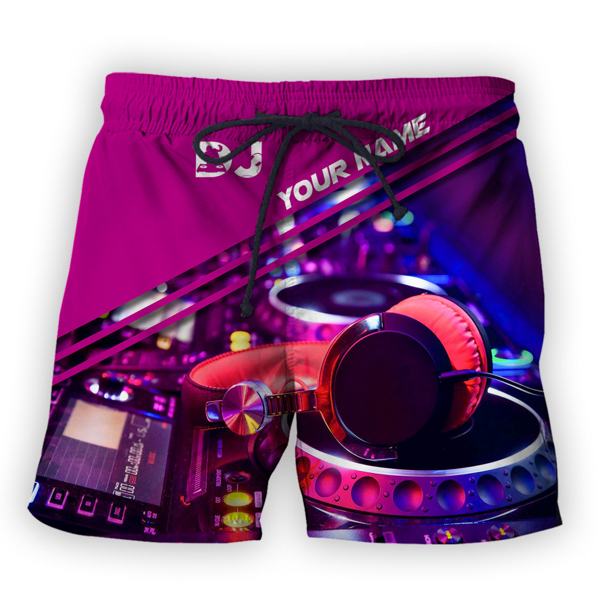 Personalized Name Disc Jockey Shirts - Custom Name DJ Shirts, DJ Clothing, Deejay Red Clothings, Perfect DJ Shirts for Men & Women