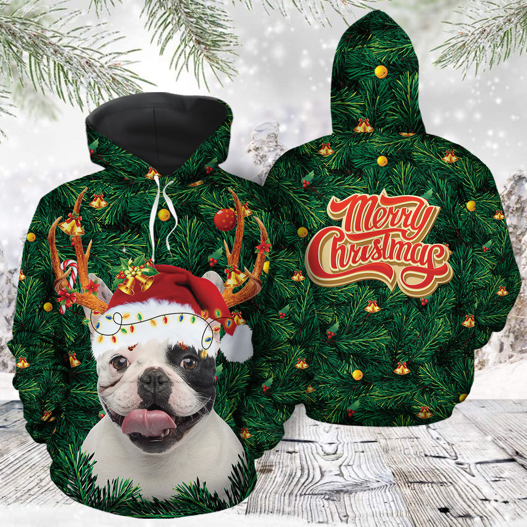 Funny French Bulldog Pullover Premium Hoodie, Perfect Outfit For Men And Women On Christmas New Year Autumn Winter