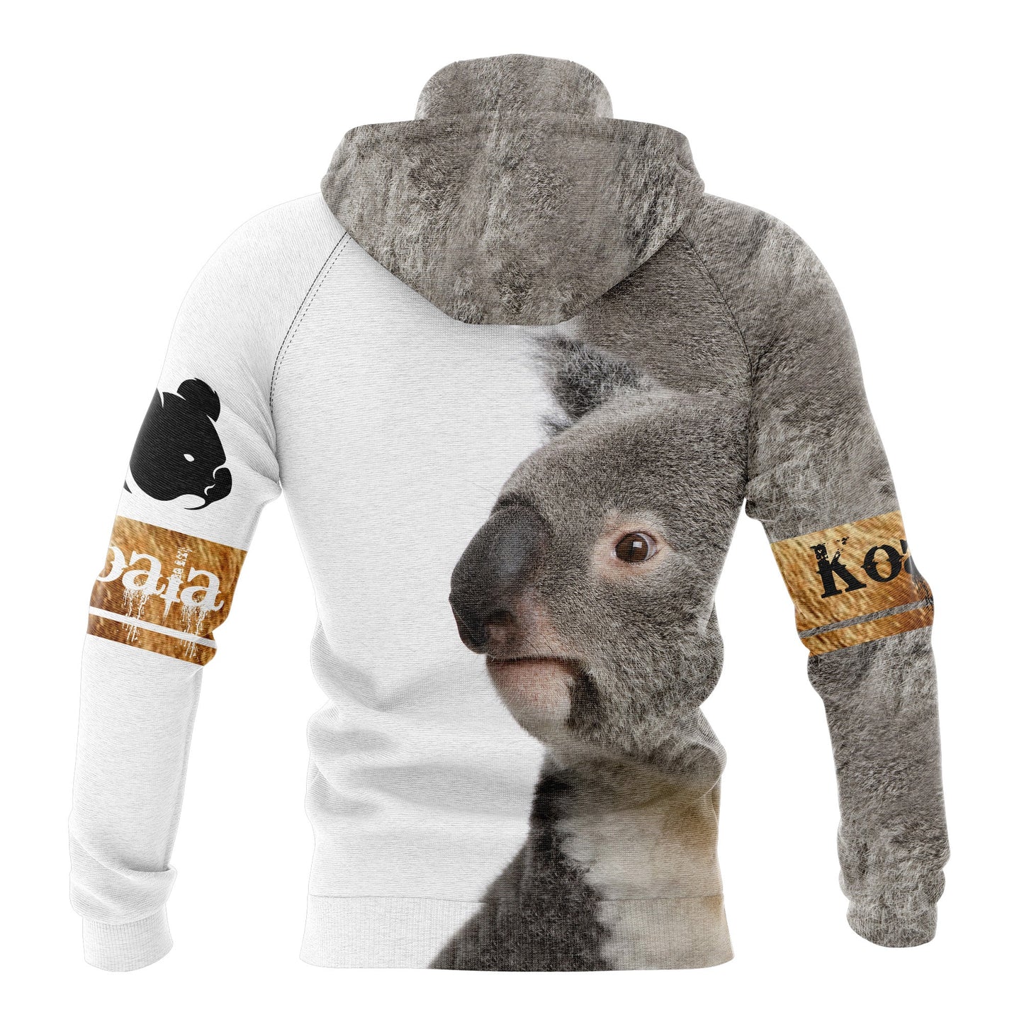 Gray Koala Pullover Premium Hoodie, Perfect Outfit For Men And Women On Christmas New Year Autumn Winter