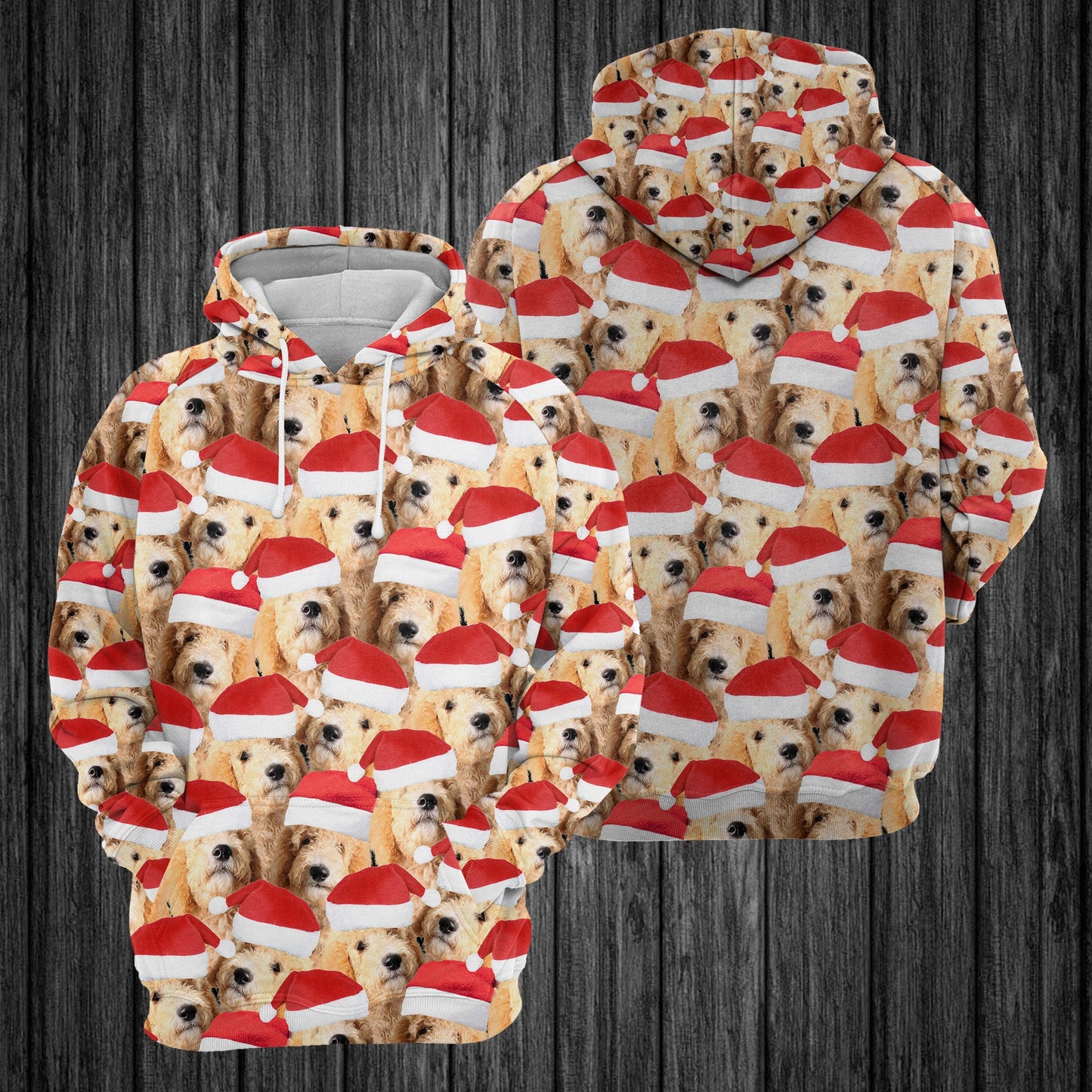 Goldendoodle Christmas Group Pullover Premium Hoodie, Perfect Outfit For Men And Women On Christmas New Year Autumn Winter