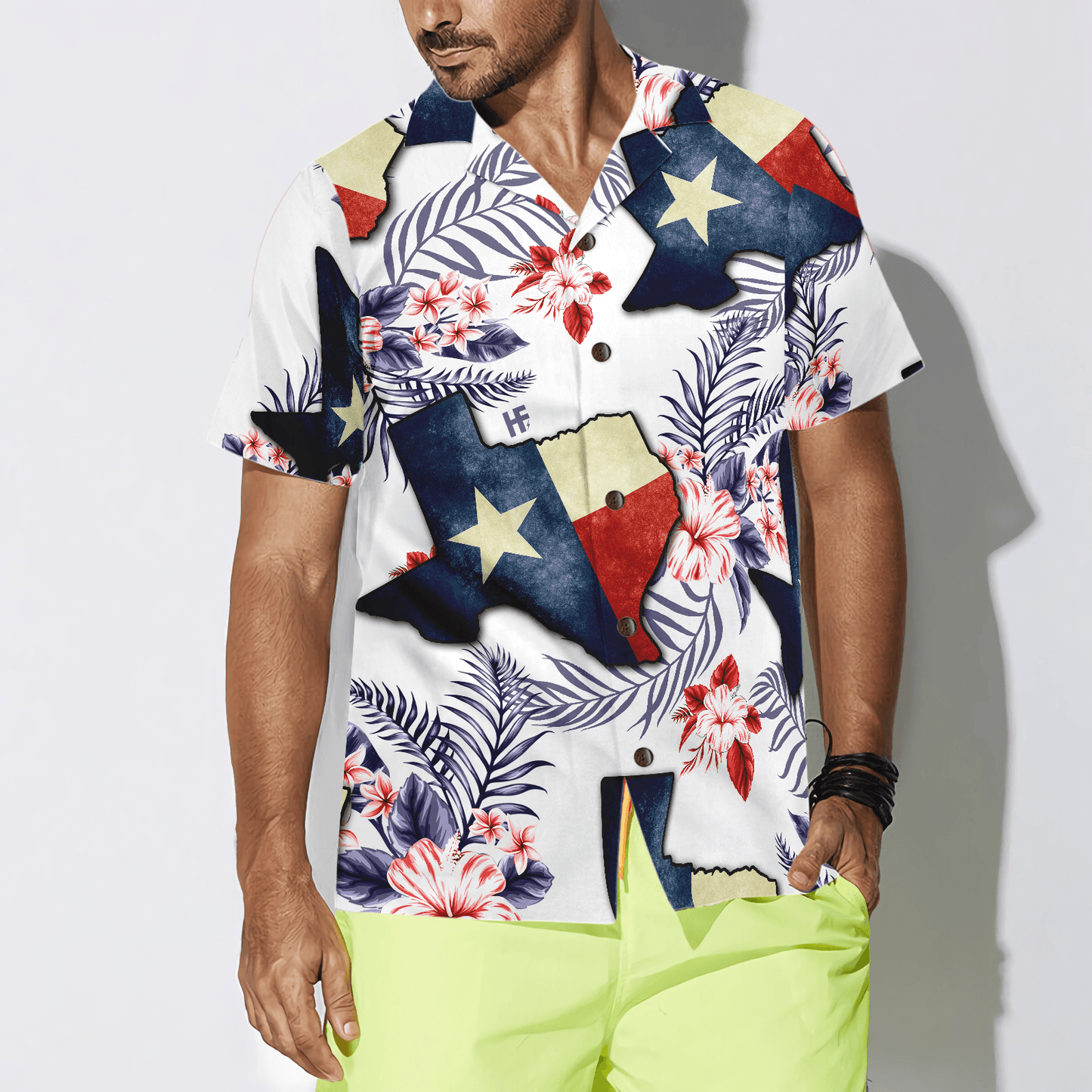 Floral Texas Hawaiian Shirt, Made In A Long Time Ago Texas State, Proud Texas Flag, Summer Aloha Shirt Perfect Gift For Men Women - Amzanimalsgift