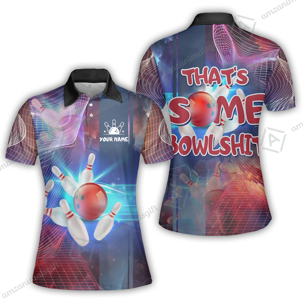 Custom Bowling Jersey Team Shirt, Bowling Shirt That’s Some Bowlshit, Funny Bowling Shirt Personalized Name