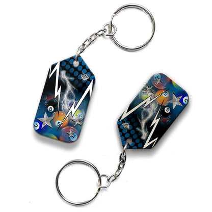 I Know I Play Like An Old Man Try To Keep Up Billiard Acrylic Keychain - Christmas Gift For Billiard Lovers, Billiard Players