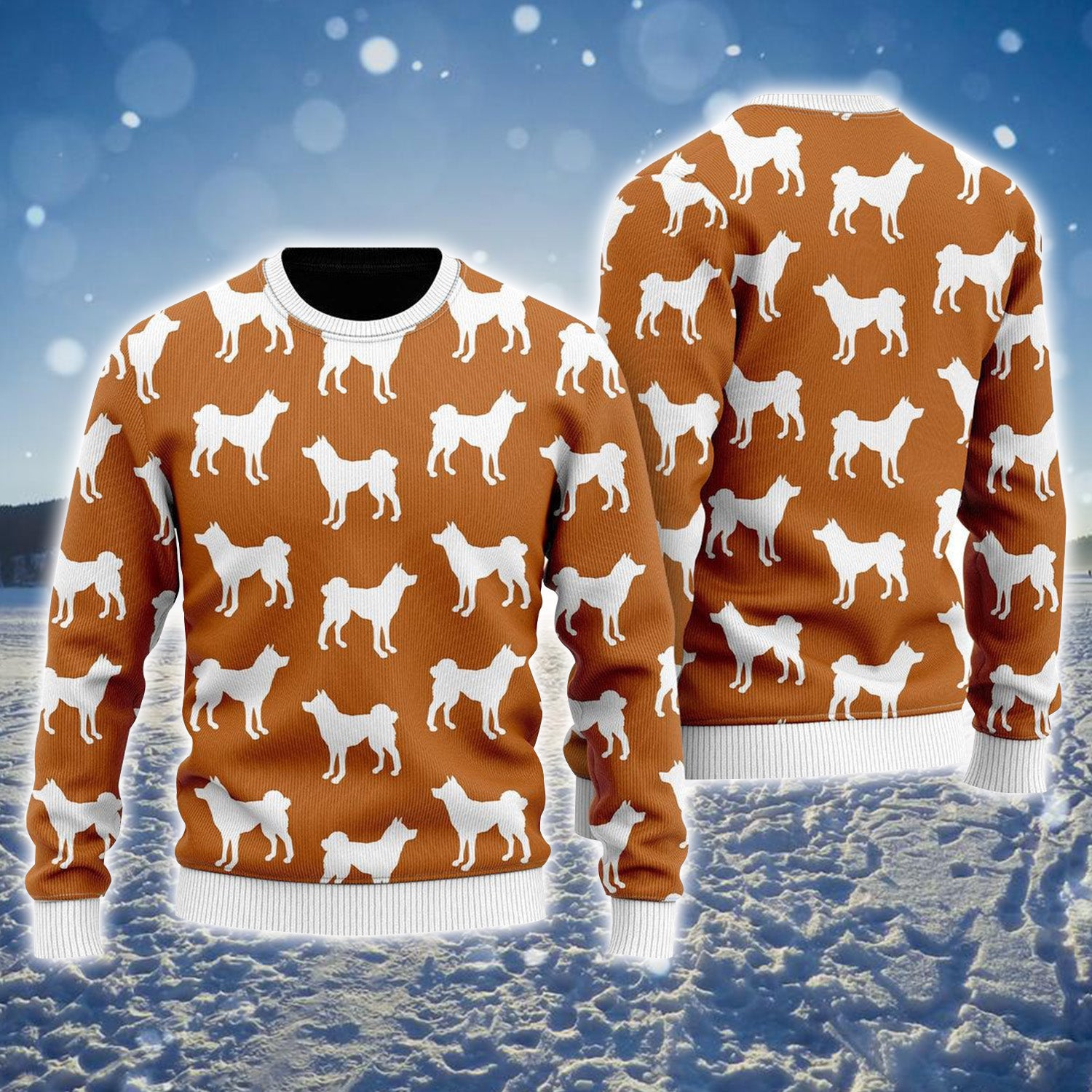Dog Happy Holidays Ugly Sweater For Men & Women, Perfect Outfit For Christmas New Year Autumn Winter