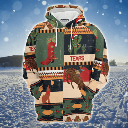 Texas Premium Christmas Hoodie, Texas Christmas Unisex Hoodie For Men & Women - Perfect Gift For Texas Lover, Christmas, Friends, Family