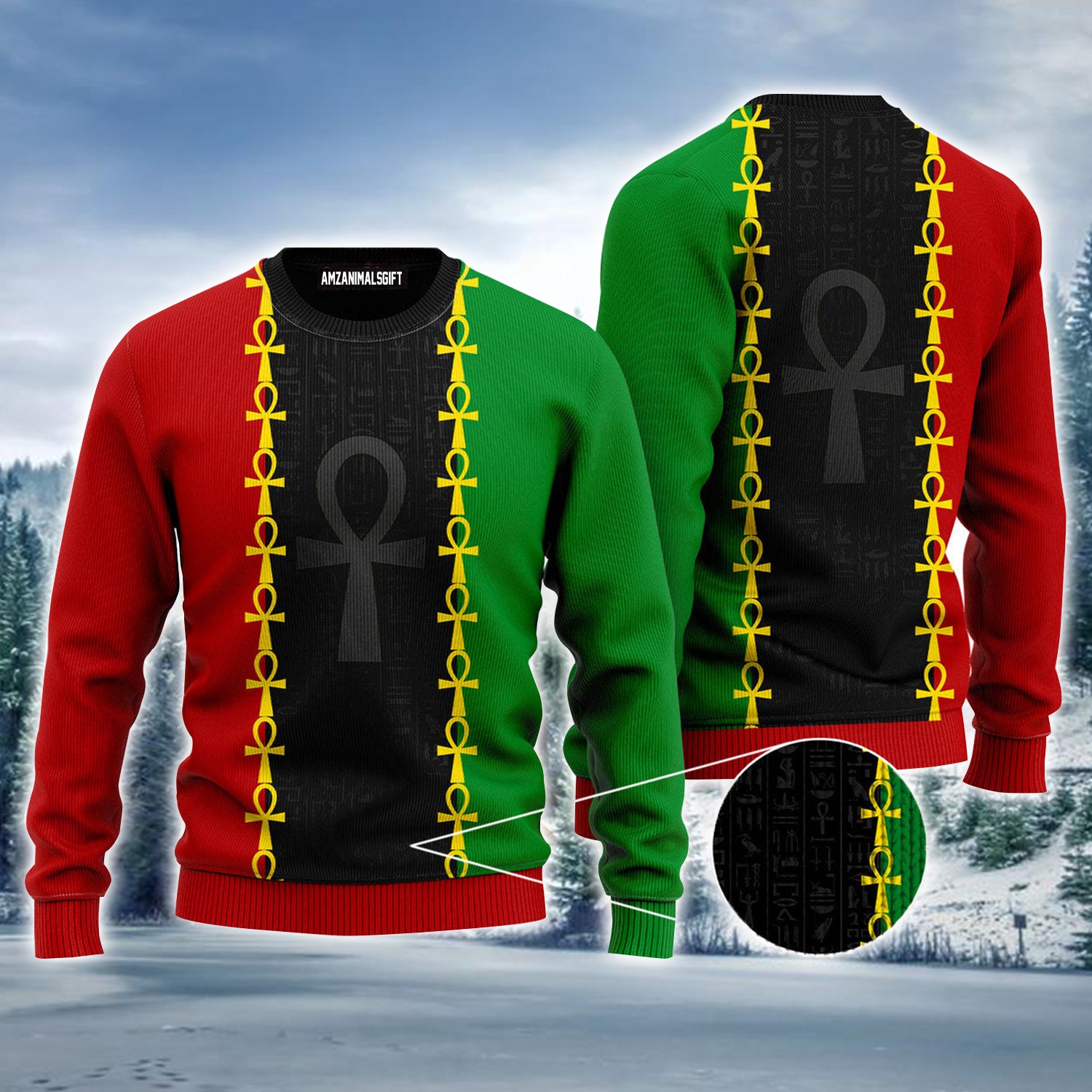 Christmas Ugly Sweater, African Ugly Sweater, Family Christmas Ugly Sweater For Men & Women, Perfect Gift For Christmas, Friends, Family Uniforms