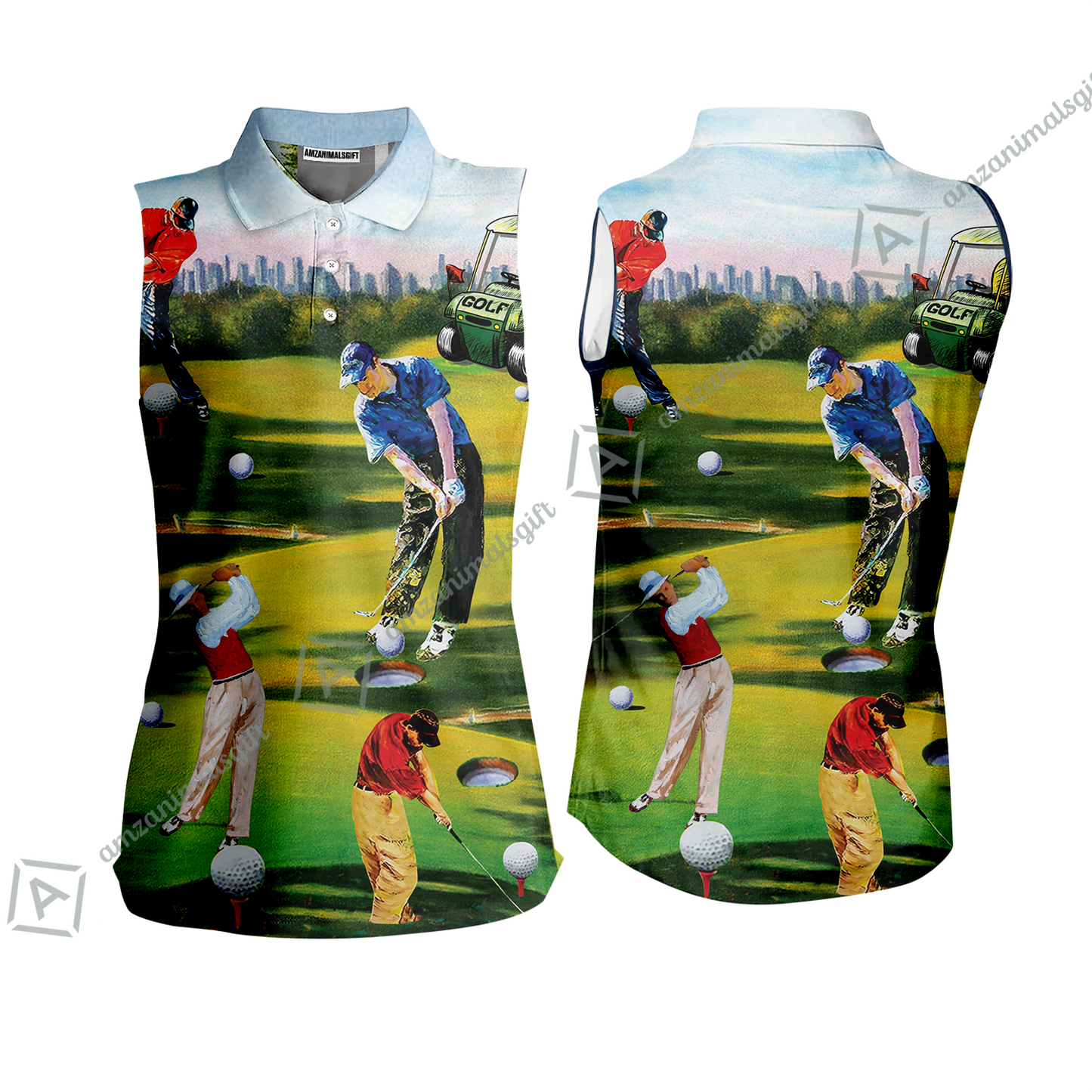 Golf Men T-Shirt - Golf Men, Golf Cart T-Shirt - Perfect Gift For Men & Women, Golf Lover