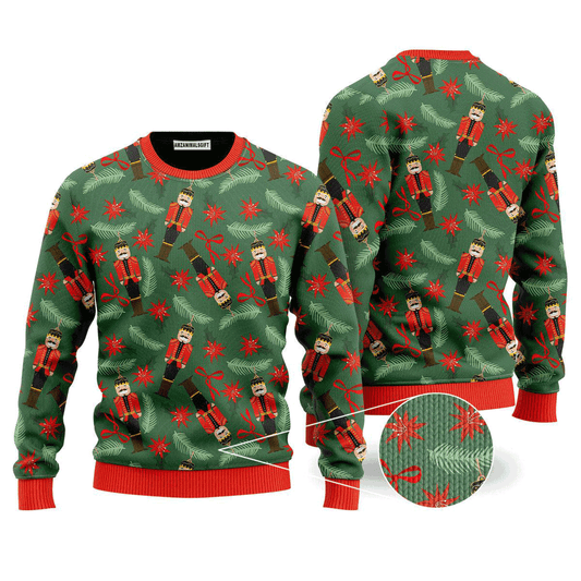 Christmas Nutcrackers Pattern Sweater, Ugly Sweater For Men & Women, Perfect Outfit For Christmas New Year Autumn Winter