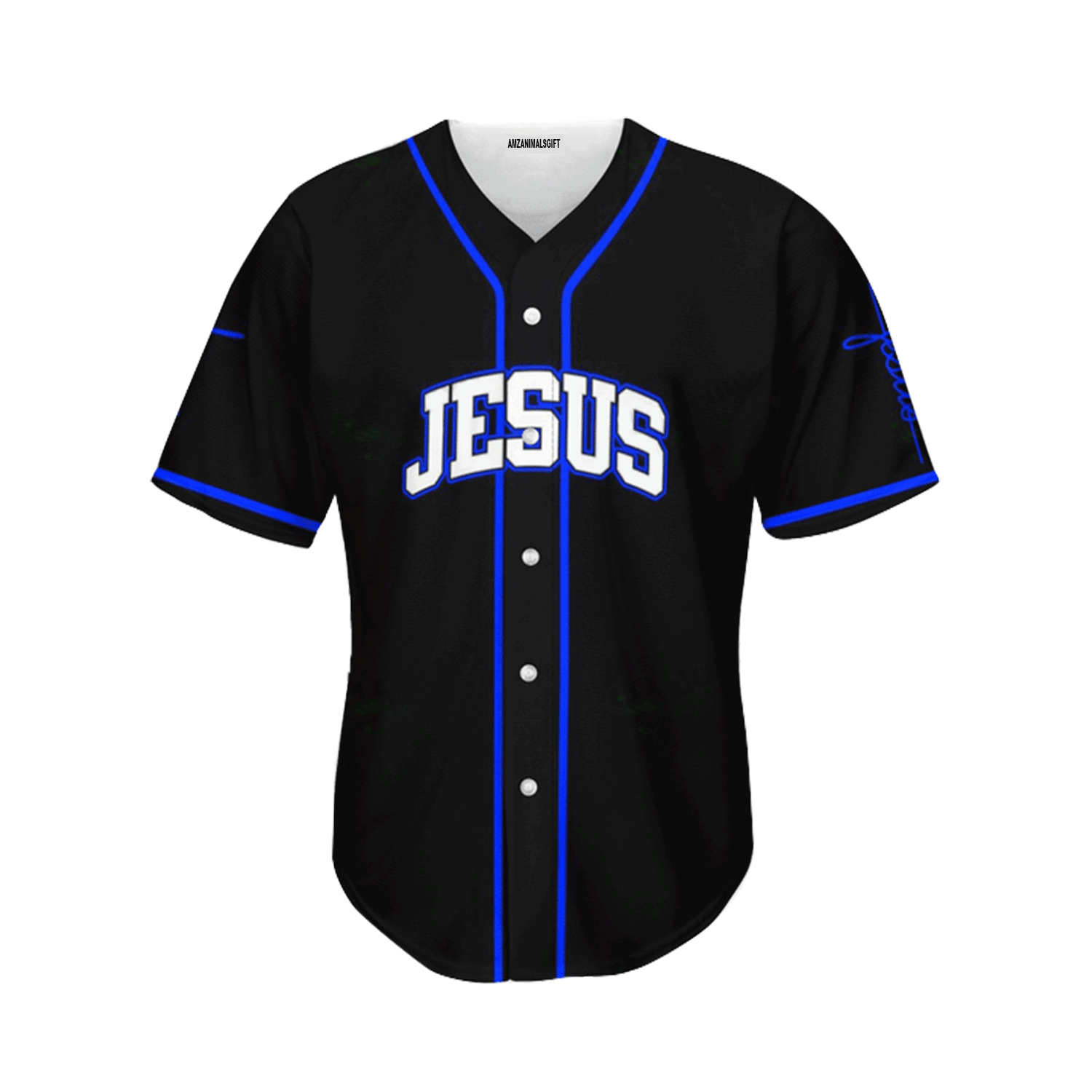 Jesus Baseball Jersey Shirt - Jesus Lion on The Light Baseball Jersey Shirt For Men & Women, Perfect Gift For Christian
