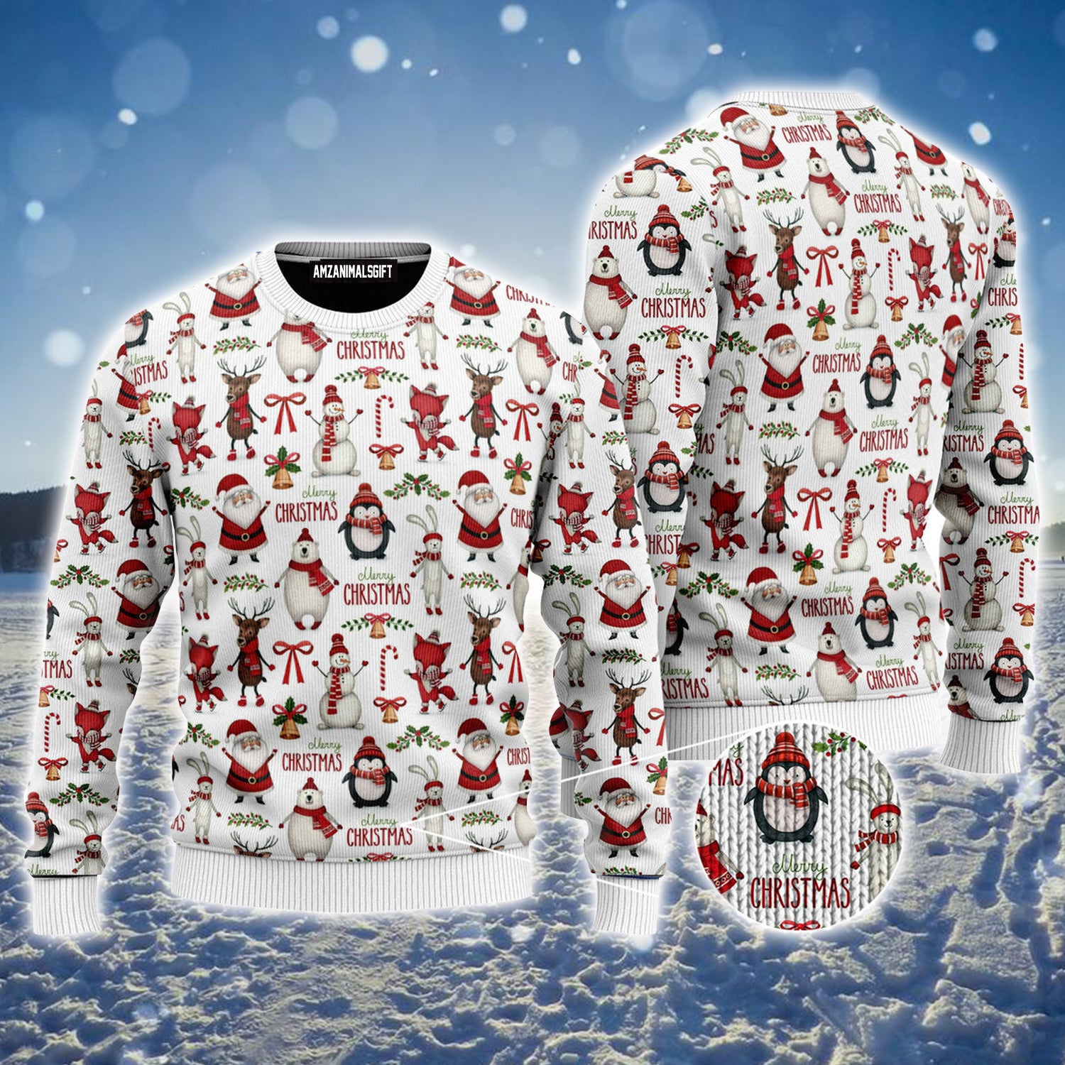 Christmas Ugly Christmas Sweater, Funny Christmas Ugly Sweater For Men & Women - Gift For Christmas, Friends, Family
