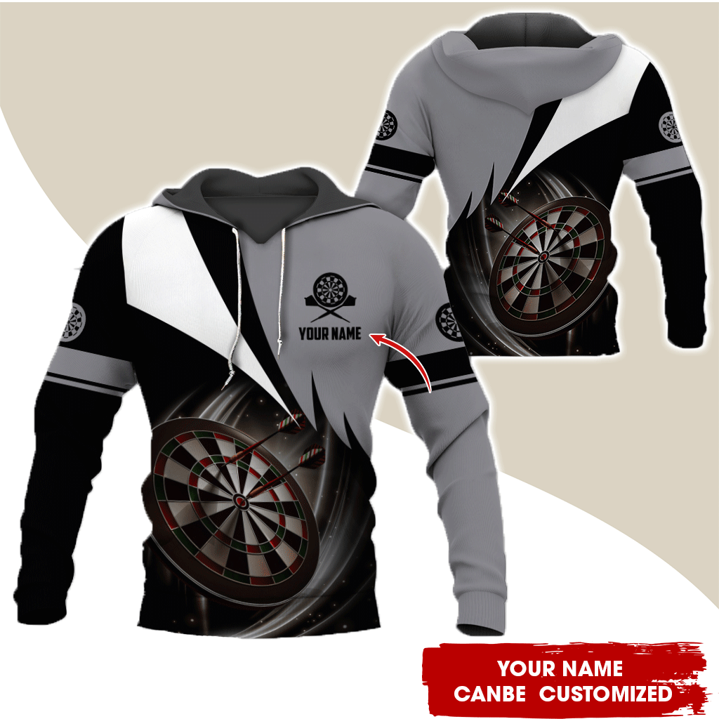 Personalized Name Darts Premium Hoodie, Darts Team Is My Life Hoodie For Men & Women, Perfect Gift For Darts Lovers, Friend, Family