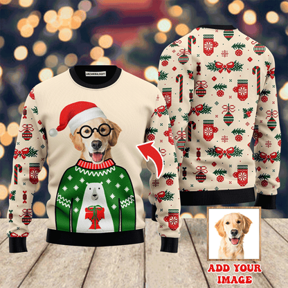 Dog Custom Photo Christmas Custom Christmas Sweater, Ugly Sweater For Men & Women, Perfect Outfit For Christmas New Year Autumn Winter