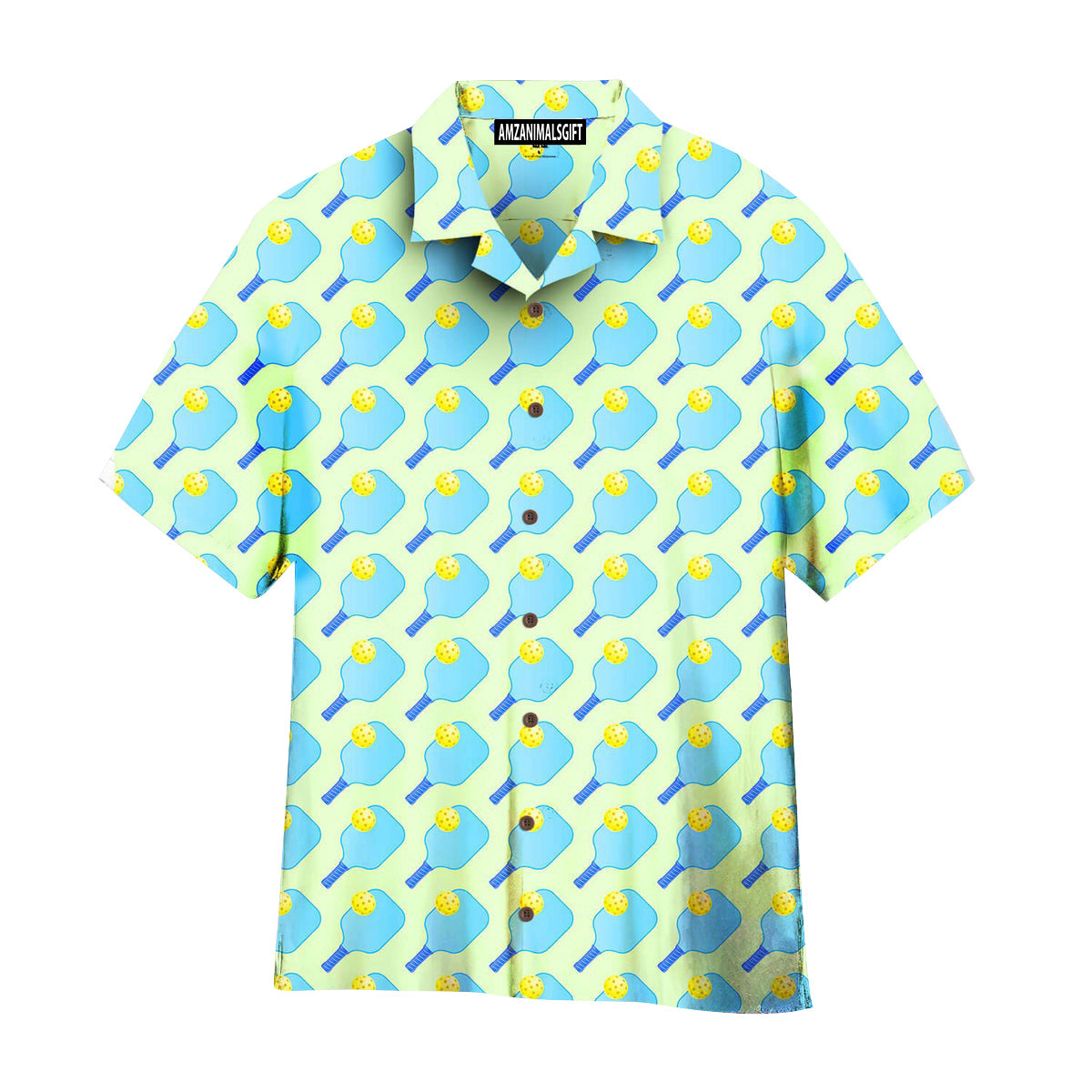 Pickleball Blue Nature Hawaiian Shirt, Perfect Outfit For Men And Women On Summer Tropical Hawaiian Pickleball Lovers