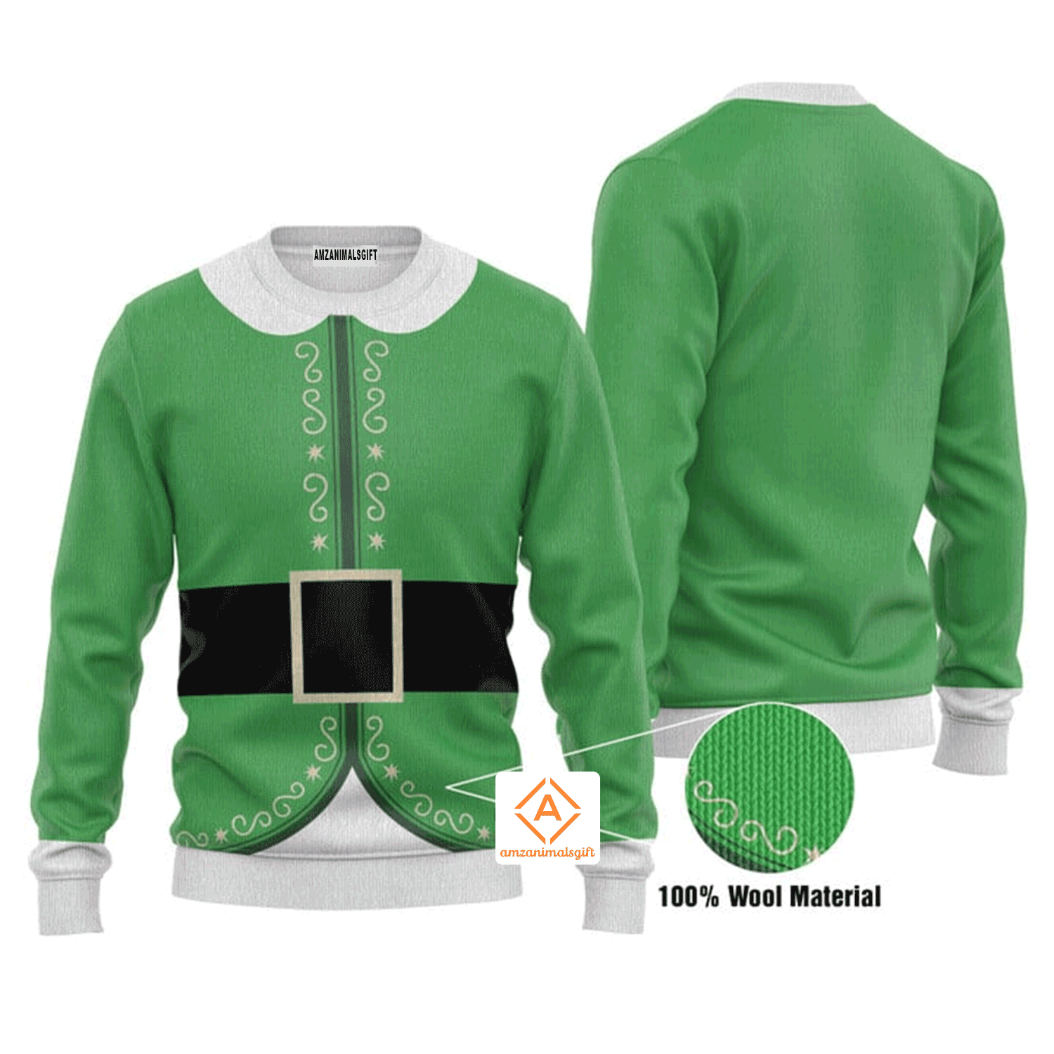 Buddy the Elf Ugly Christmas Sweater, Ugly Sweater For Men & Women, Perfect Outfit For Christmas New Year Autumn Winter