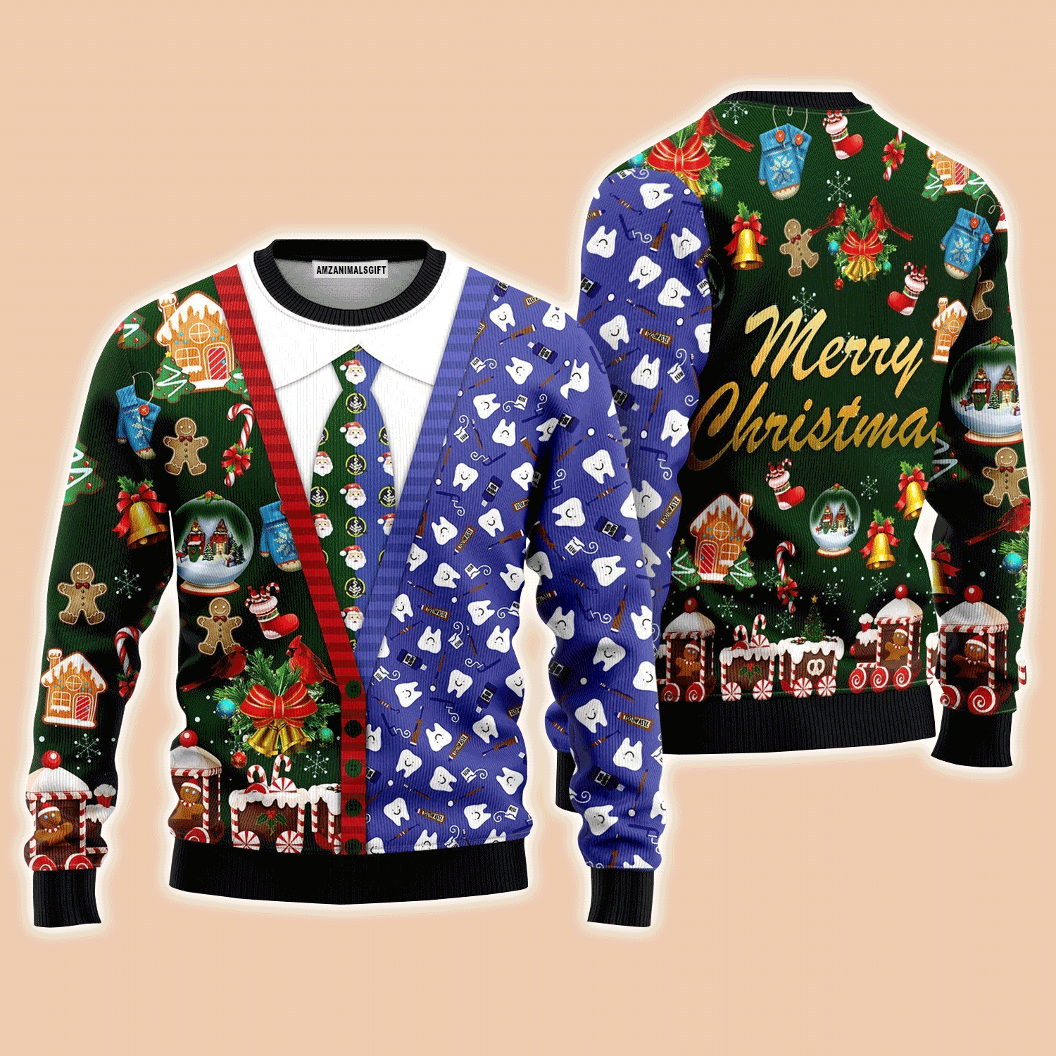 Dentist Merry Christmas Sweater, Ugly Sweater For Men & Women, Perfect Outfit For Christmas New Year Autumn Winter