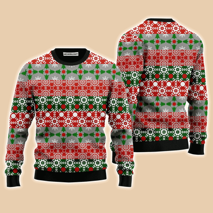 Christmas In Candinavian Pattern Sweater, Ugly Sweater For Men & Women, Perfect Outfit For Christmas New Year Autumn Winter