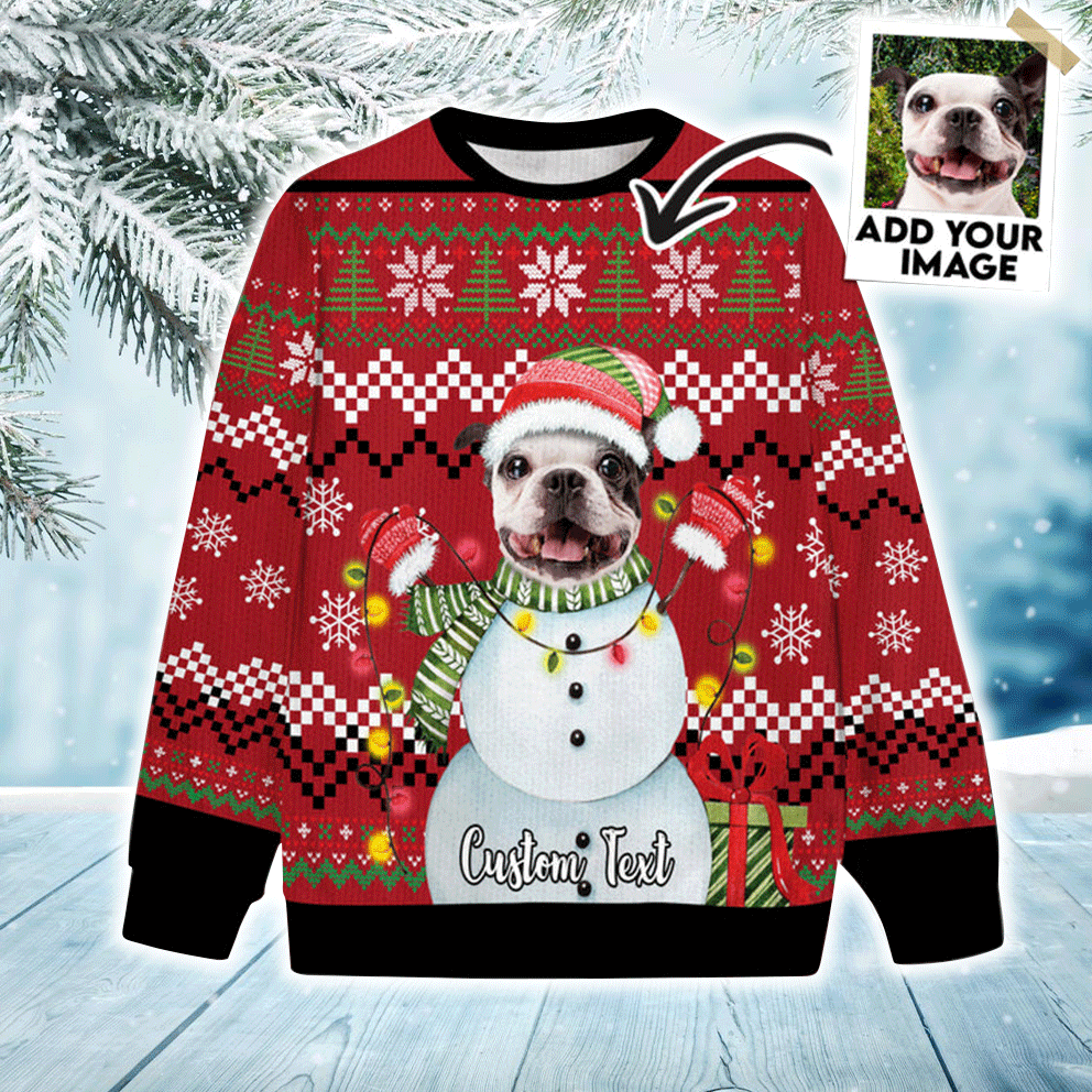 Custom Pet Sweater - Personalized Sweater, Make Your Own Sweater, Custom Cardigan For Dog Lovers, Friend, Family