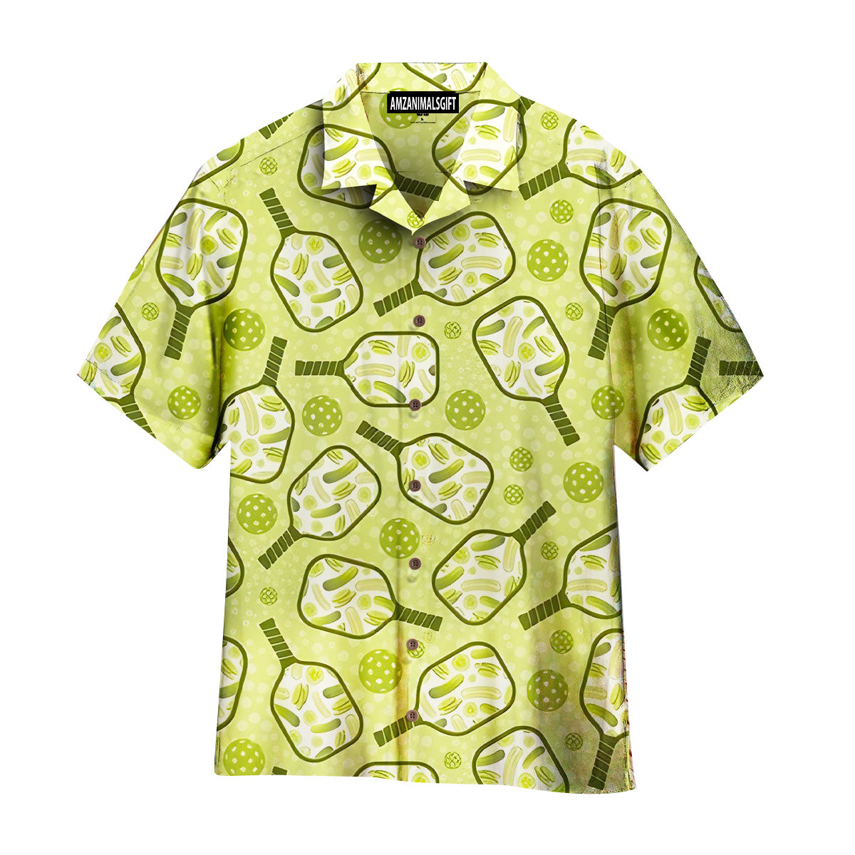 Pickleball Nature Hawaiian Shirt, Perfect Outfit For Men And Women On Summer Tropical Hawaiian Pickleball Lovers