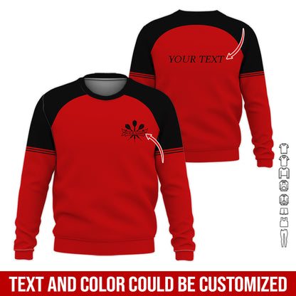 Personalized Name & Text Darts Sweatshirt, Customized Name Darts Sweatshirt For Men & Women - Gift For Darts Lovers, Darts Players