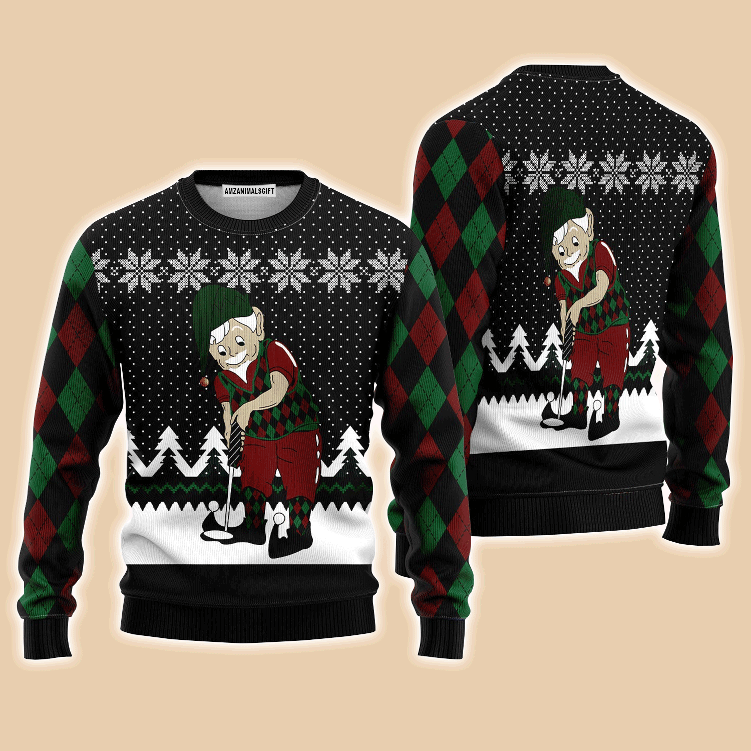 Golf Lover Sweater, Ugly Sweater For Men & Women, Perfect Outfit For Christmas New Year Autumn Winter