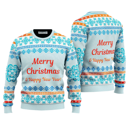 Christmas Is The Most Wonderful Time Pattern Sweater, Ugly Sweater For Men & Women, Perfect Outfit For Christmas New Year Autumn Winter