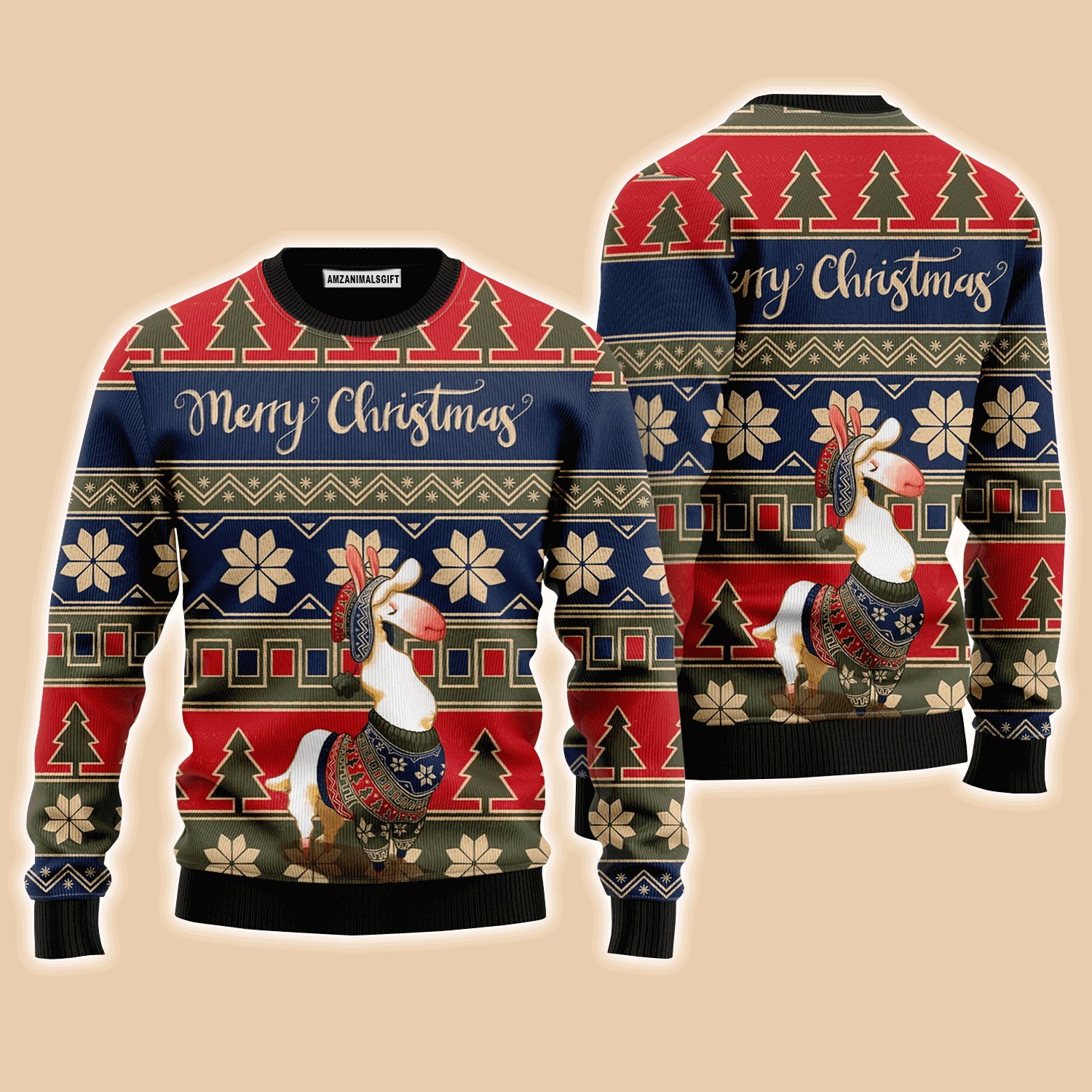 Llamas Superior Christmas Sweater, Ugly Sweater For Men & Women, Perfect Outfit For Christmas New Year Autumn Winter