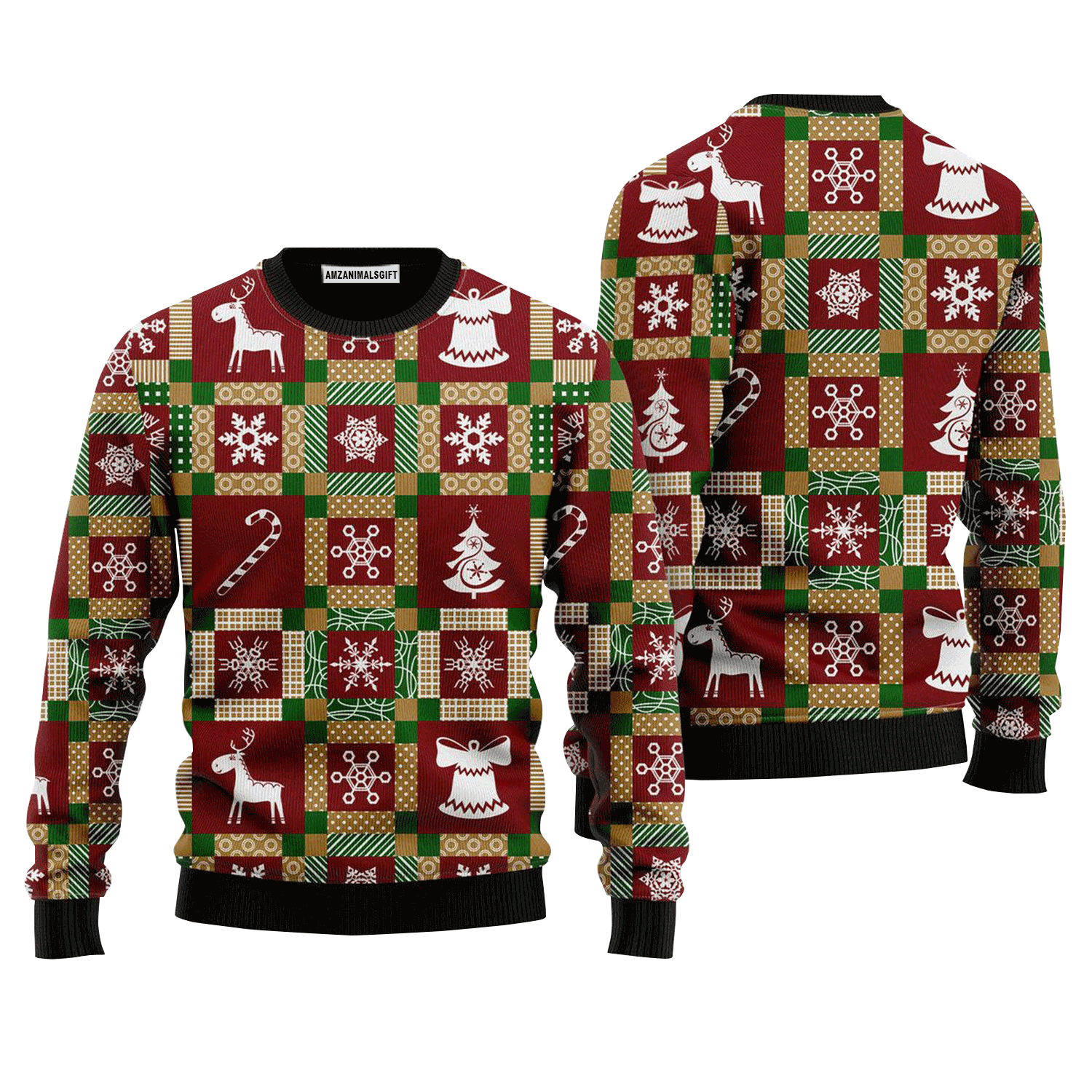 Jingle Bell Merry Christma Sweater, Ugly Sweater For Men & Women, Perfect Outfit For Christmas New Year Autumn Winter