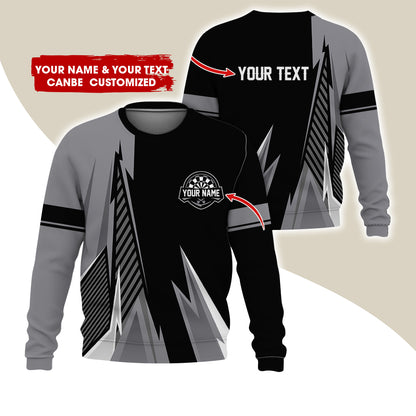Customized Name & Text Darts Sweatshirt, Personalized Darts Play Sweatshirt For Men & Women - Gift For Darts Lovers, Darts Players