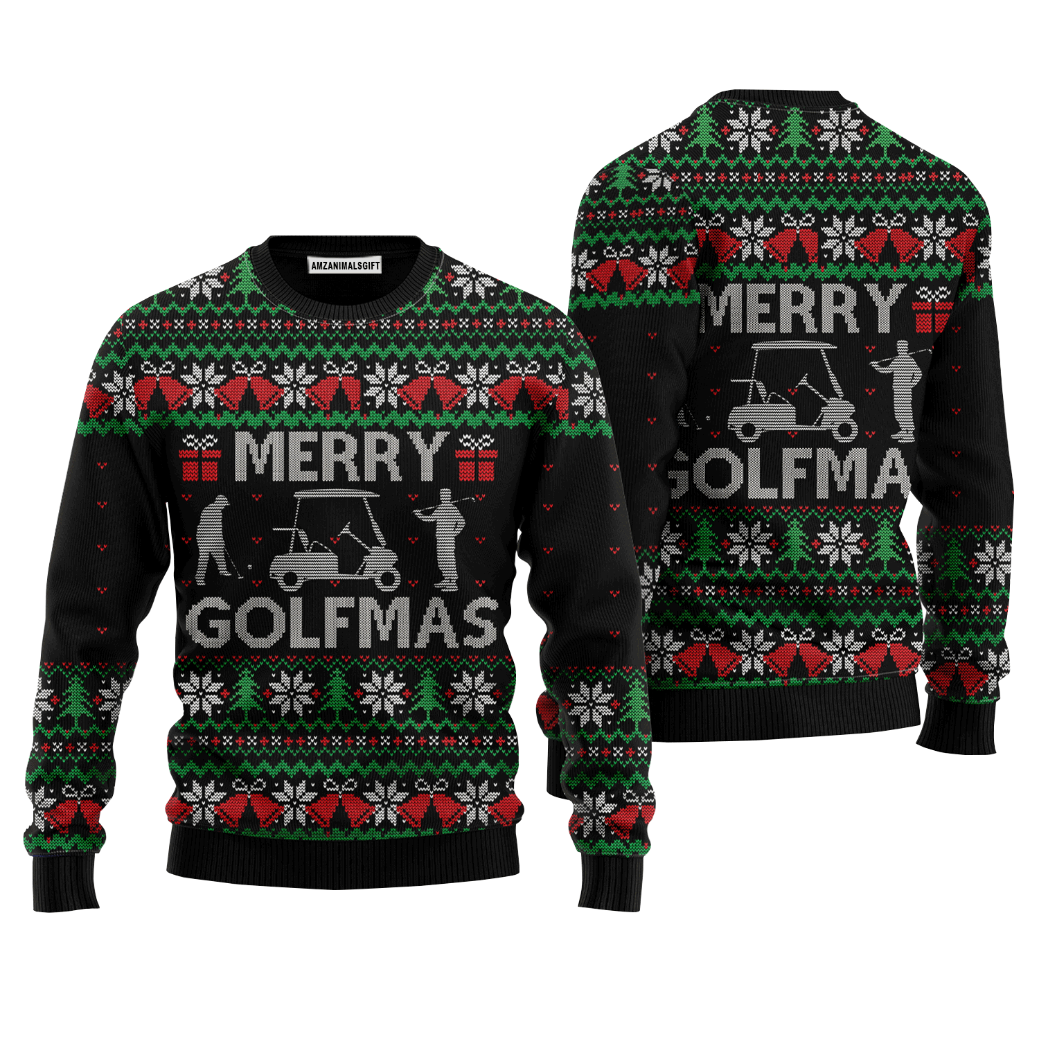 Merry Golfmas Sweater Christmas, Ugly Sweater For Men & Women, Perfect Outfit For Christmas New Year Autumn Winter