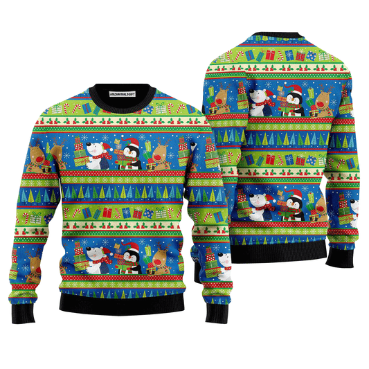 Penguin Sweater All I Want For Christmas Is Penguin, Ugly Sweater For Men & Women, Perfect Outfit For Christmas New Year Autumn Winter