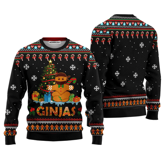 Ginjas Love Christmas Sweater, Ugly Sweater For Men & Women, Perfect Outfit For Christmas New Year Autumn Winter