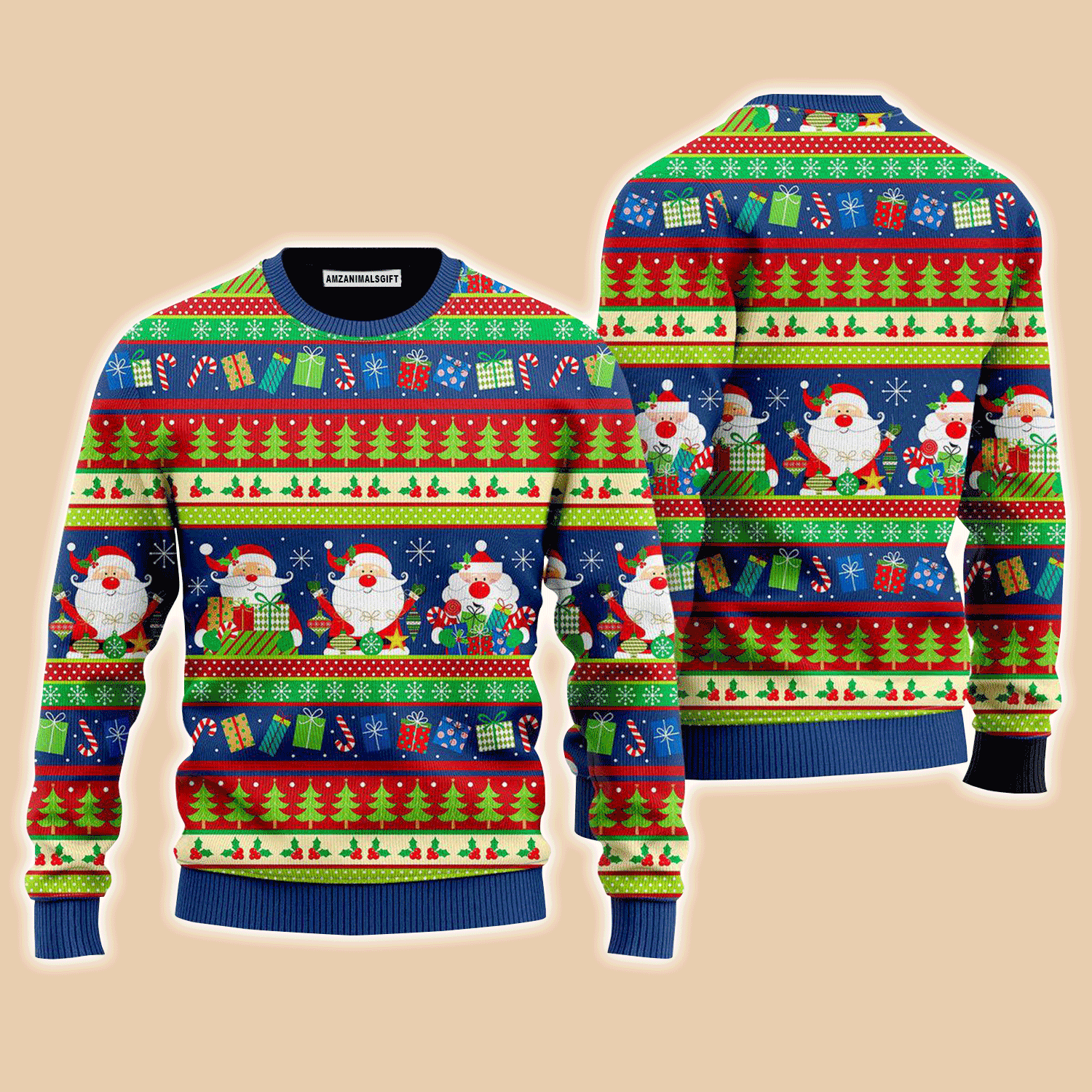 Gnomes Christmas Sweater All I Want For Christmas Is You, Ugly Sweater For Men & Women, Perfect Outfit For Christmas New Year Autumn Winter