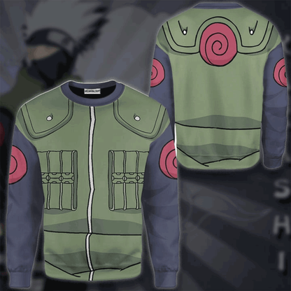 Anime Naruto Christmas Sweater Kakashi Hatake Custom Cosplay Costume, Ugly Sweater For Men & Women, Perfect Outfit For Christmas New Year Autumn Winter