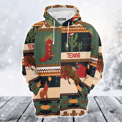 Texas Premium Christmas Hoodie, Texas Christmas Unisex Hoodie For Men & Women - Perfect Gift For Texas Lover, Christmas, Friends, Family