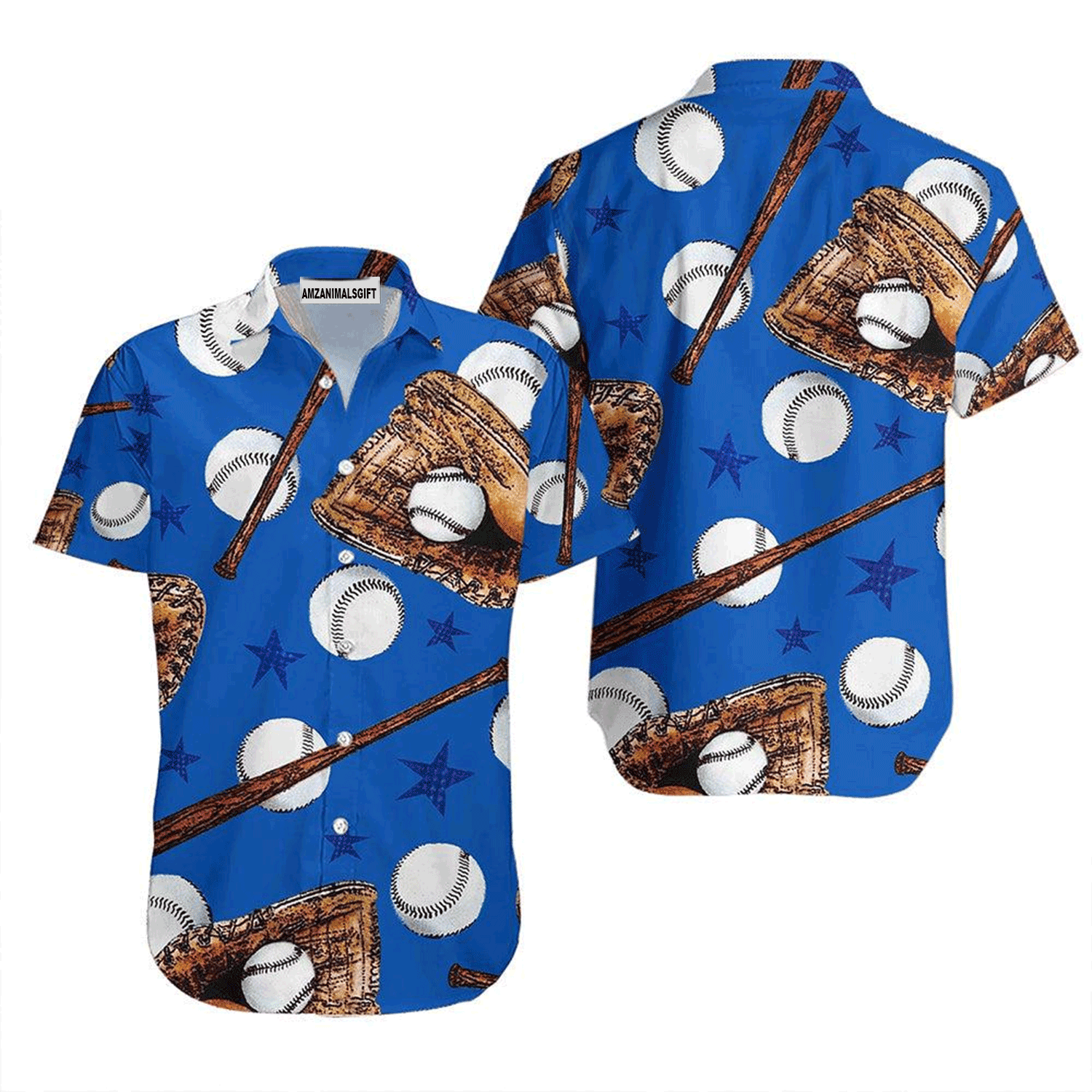 Baseball Hawaiian Shirt, American Baseball Star Hawaiian Shirt For Men & Woman, Perfect Gift For Baseball Lovers