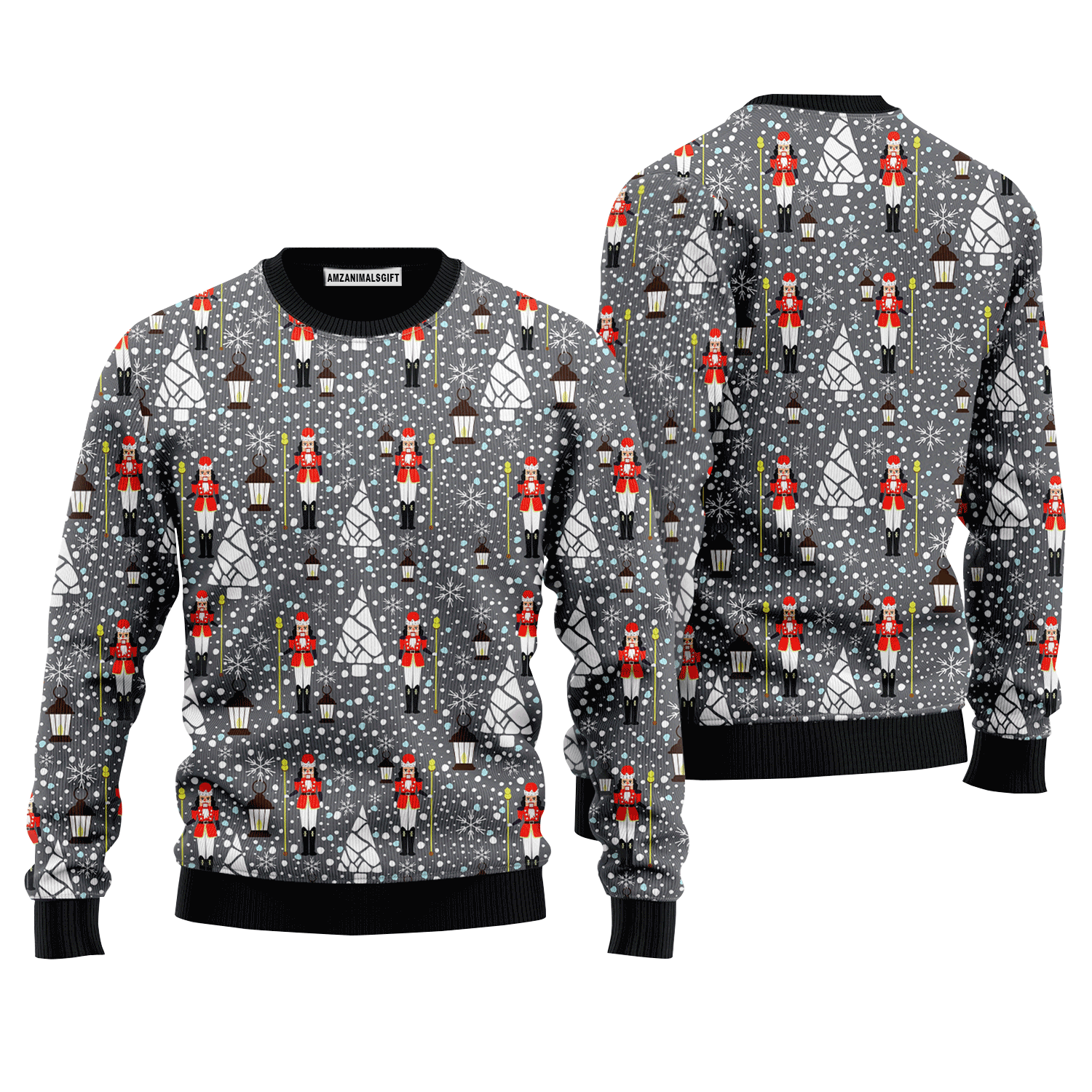 Christmas British Nutcracker Sweater, Ugly Sweater For Men & Women, Perfect Outfit For Christmas New Year Autumn Winter