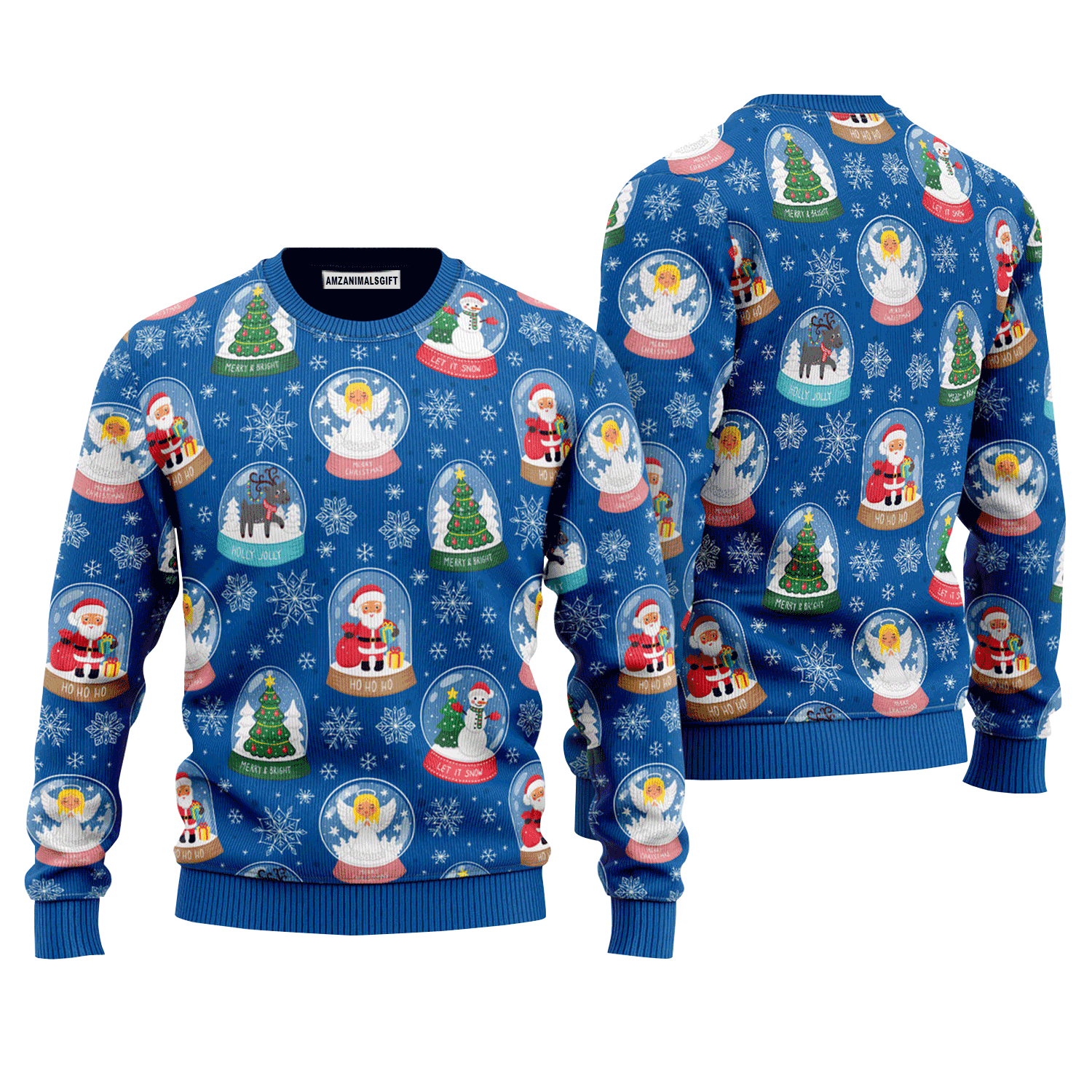 Holly Jolly Merry And Bright Pattern Sweater, Ugly Sweater For Men & Women, Perfect Outfit For Christmas New Year Autumn Winter