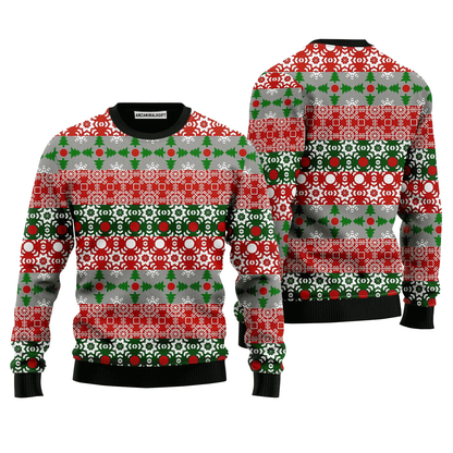 Christmas In Candinavian Pattern Sweater, Ugly Sweater For Men & Women, Perfect Outfit For Christmas New Year Autumn Winter