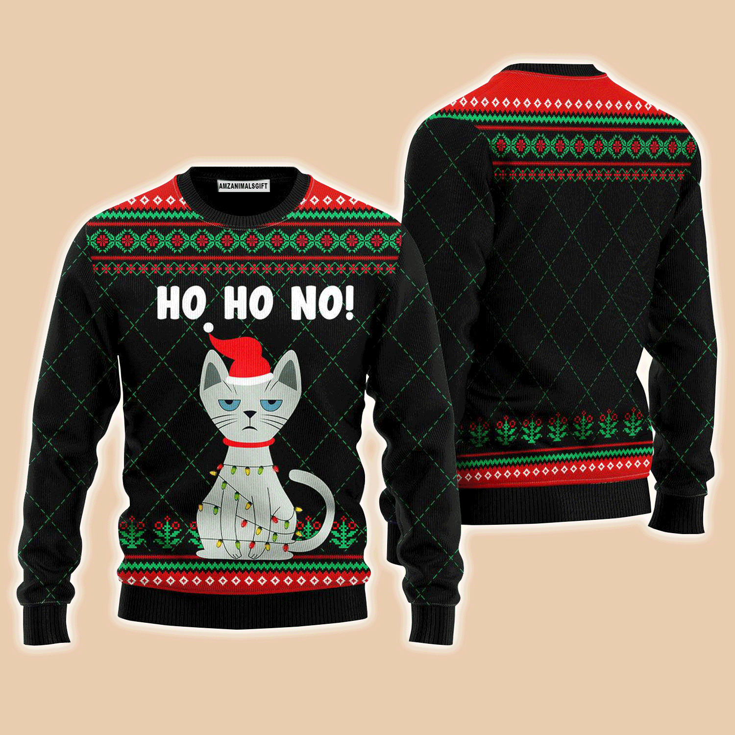Christmas Is Better With Cat Sweater, Ugly Sweater For Men & Women, Perfect Outfit For Christmas New Year Autumn Winter