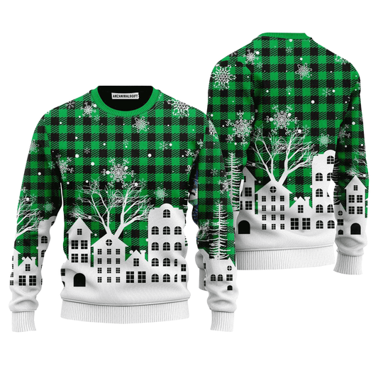 Light Up Christmas Tonight Pattern Sweater, Ugly Sweater For Men & Women, Perfect Outfit For Christmas New Year Autumn Winter