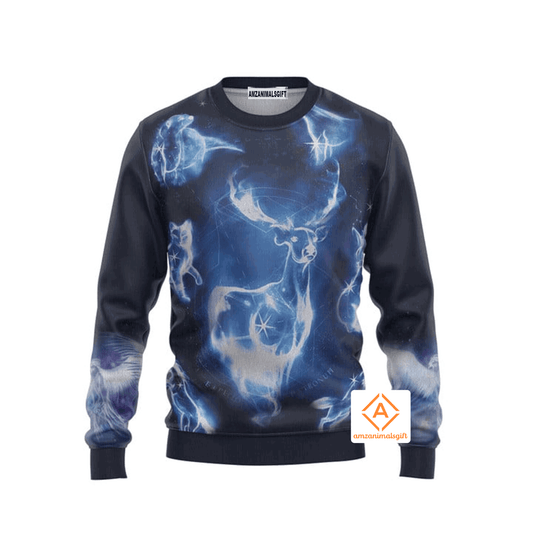 Patronus Christmas Sweater, Ugly Sweater For Men & Women, Perfect Outfit For Christmas New Year Autumn Winter