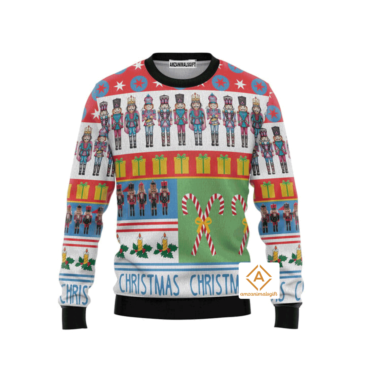 The Nutcracker Christmas Sweater, Ugly Sweater For Men & Women, Perfect Outfit For Christmas New Year Autumn Winter