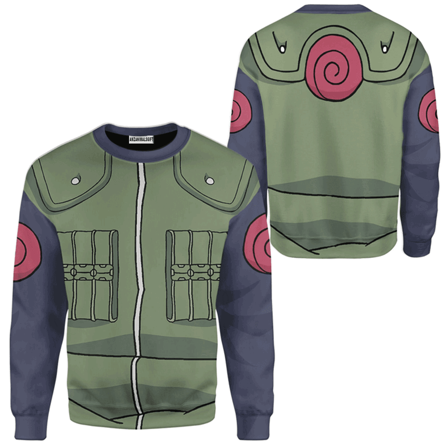 Anime Naruto Christmas Sweater Kakashi Hatake Custom Cosplay Costume, Ugly Sweater For Men & Women, Perfect Outfit For Christmas New Year Autumn Winter